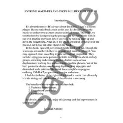 Michael Anthony: Extreme Warm-Ups And Chops Builders For Guitar