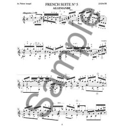J. S. Bach French Suite No. 5 In C (Arr. Nestor Ausqui)