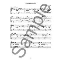 James Oswald: 12 Divertimentos For Solo Mandolin