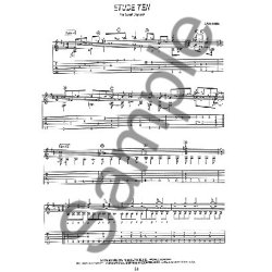 Jimmy Wyble: The Art Of Two-Line Improvisation (Book/Online Audio)