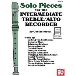 Solo Pieces For The Intermediate Treble/Alto Recorder