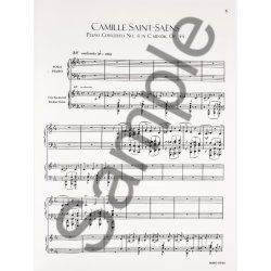 Camille Saint-Saens: Piano Concerto No. 4 In C Minor, Op.44 (Book/CD)