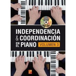 Independencia & coordinación en el piano : Volumen 3