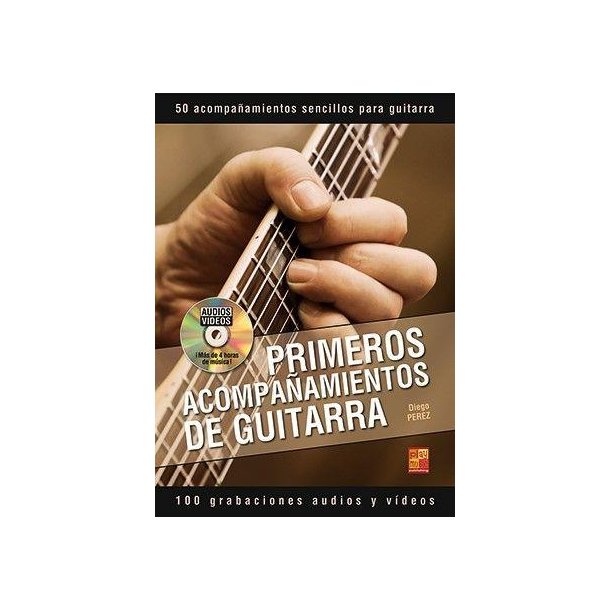 Primeros acompa&ntilde;amientos de guitarra
