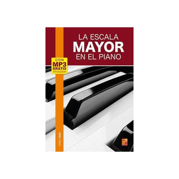 La escala mayor en el piano