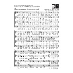 Orlando Di Lasso: Matona Mia Cara (Landskngtserenade)