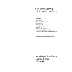 LET FOR KOR 3 (AGNESTIG)