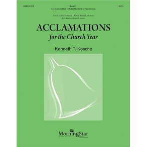 Acclamation For The Church Year