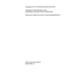 MESSIAEN - EN HNDBOG