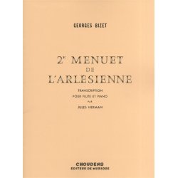 Georges Bizet: Menuet De L'Arlesienne No.2 (Flute/Piano)