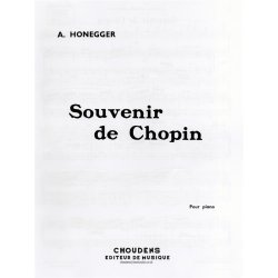 Arthur Honegger: Souvenir de Chopin