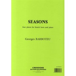 Georges Barboteu: Seasons - Four Pieces (French Horn/Piano)