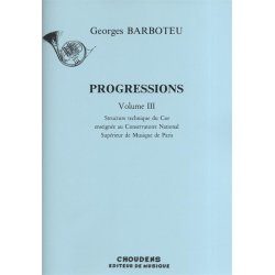 Georges Barboteu: Progressions Volume 3