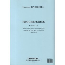 Georges Barboteu: Progressions Volume 3