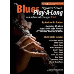 The Blues Play-A-Long And Solos Collection For Flute (Book/CD)