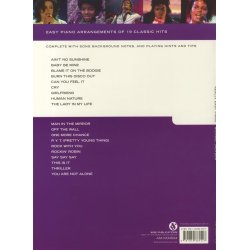 Really Easy Piano: Michael Jackson