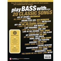Play Bass With 20 Classic Songs