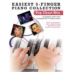 Easiest 5-Finger Piano Collection: Top Chart Hits