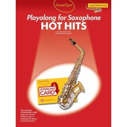Guest Spot: Hot Hits - Alto Saxophone (Book/Download Card)