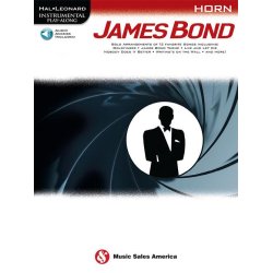 Hal Leonard Instrumental Play-Along: James Bond - Horn (Book/Online Audio)