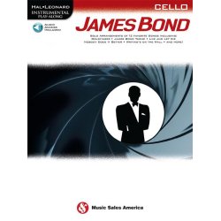 Hal Leonard Instrumental Play-Along: James Bond - Cello (Book/Online Audio)