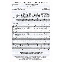 Ronald Binge: Where The Gentle Avon Flows - SSA/Piano