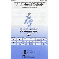 Alex North: Unchained Melody (SATB/Piano)- Arr. Mark Brymer
