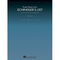 John Williams: Three Pieces From Schindler's List (Violin/Piano)