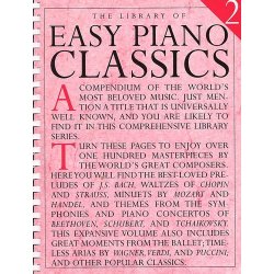 Library Of Easy Piano Classics 2