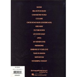 The Best Of Eric Clapton - Guitar Recorded Versions