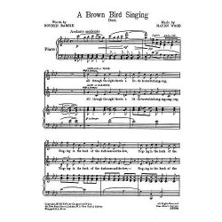 Haydn Wood: A Brown Bird Singing (Duet)