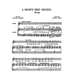 Haydn Wood: A Brown Bird Singing (In F)