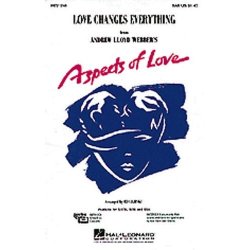Andrew Lloyd Webber: Love Changes Everything (Aspects Of Love) - SAB/Piano