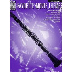Favorite Movie Themes for Clarinet