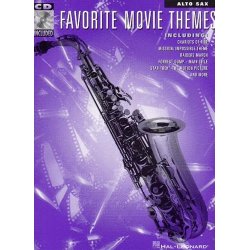 Favorite Movie Themes for Alto Sax