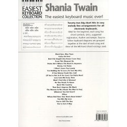 Easiest Keyboard Collection: Shania Twain