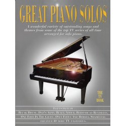 Great Piano Solos - The TV Book