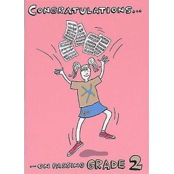 Music Gallery: Congratulations Card - Grade 2 (Girl)