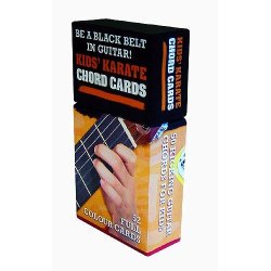 50 Guitar Flash Cards: Kids' Karate Chord Cards