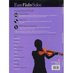 Solo D&eacute;but Series: Easy Violin Solos: Playalong Pop Hits (Book/CD)
