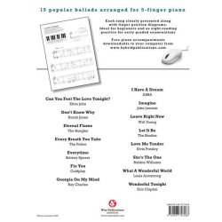 Easiest 5-Finger Piano Collection: Ballads