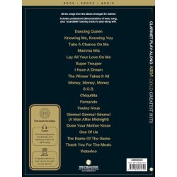 ABBA: Gold - Clarinet Play-Along (Sheet Music/Audio)