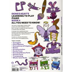Denes Agay's Learning To Play Piano - Book 4 - All You Need To Know