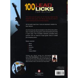 Alan Warner: 100 Lead Licks For Guitar