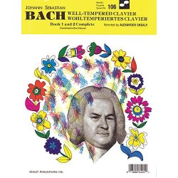 Johann Sebastian Bach Well-Tempered Clavier Books 1 &amp; 2 (WFS 106)