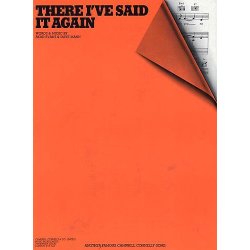 Redd Evans/Dave Mann: There I've Said It Again (PVG)