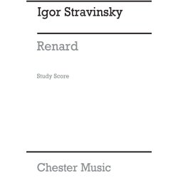 Igor Stravinsky: Renard (Miniature Score)