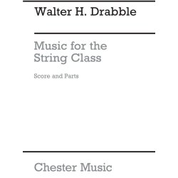 Drabble, W Music For The Music String Class Score And Parts