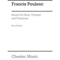 Francis Poulenc: Sonata For Horn, Trumpet and Trombone (Parts)