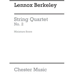Lennox Berkeley: String Quartet No.2 Op.15 (Miniature Score)